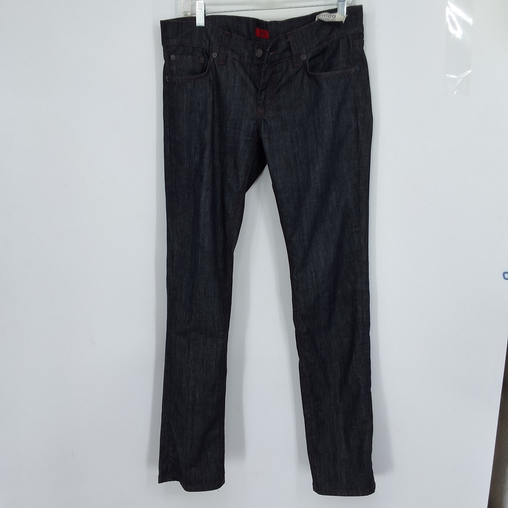 Elegant Black Straight Leg Jeans